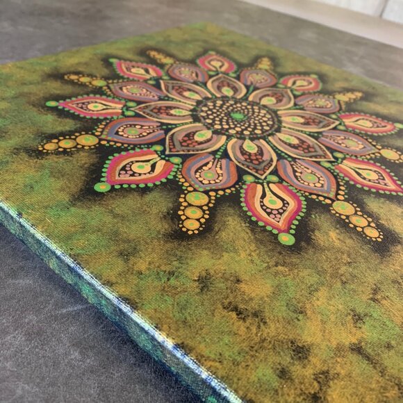 ⭐️NEW Original Hand Painted 12 x 12" Acrylic - Picture 5 of 11